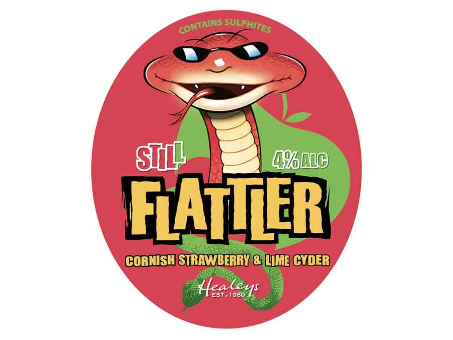 Strawberry & Lime cyder, without the fizz!